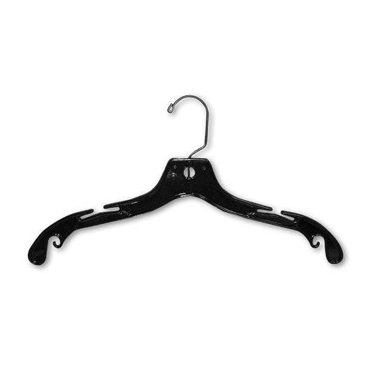 BLACK PLASTIC HANGER