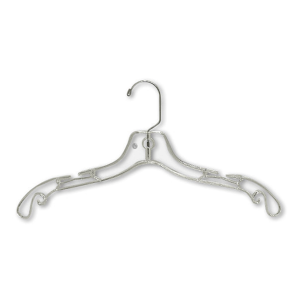 CLEAR TOP PLASTIC HANGER